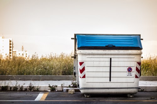 Business professionals managing waste in Knightsbridge office