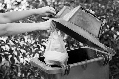 Eco-friendly garden clearance practices in action