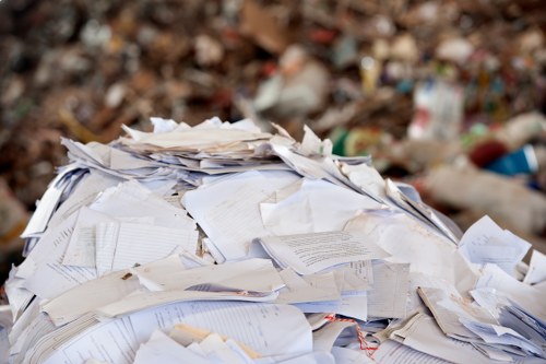 Files and records related to a waste removal complaint